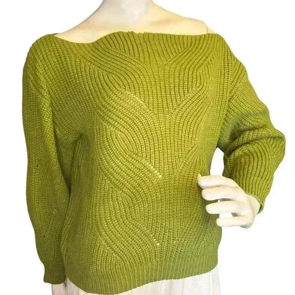 Chic Open Work Long Sleeve Knit Top. - Picture 11 of 13